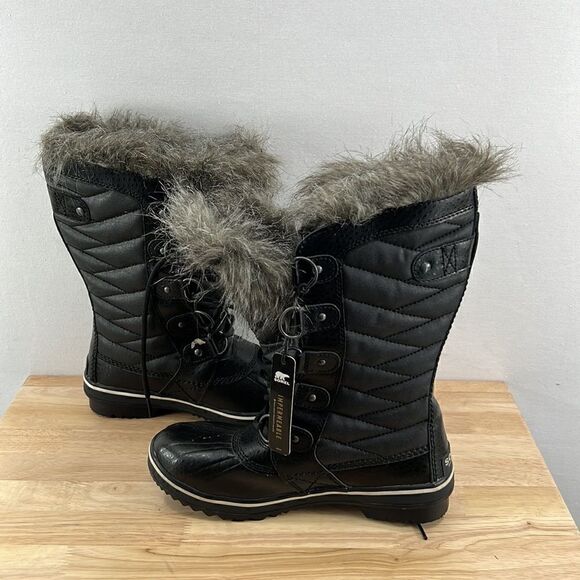 Sorel Tofino II Cold Weather Boots- Black- Size 6- NWOB - Picture 3 of 8